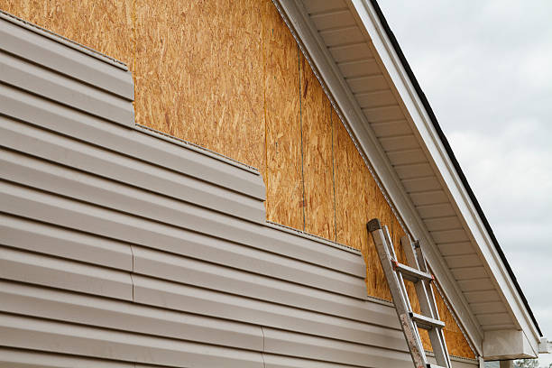 Professional Siding Contractor technician working in North Richland Hills, TX
